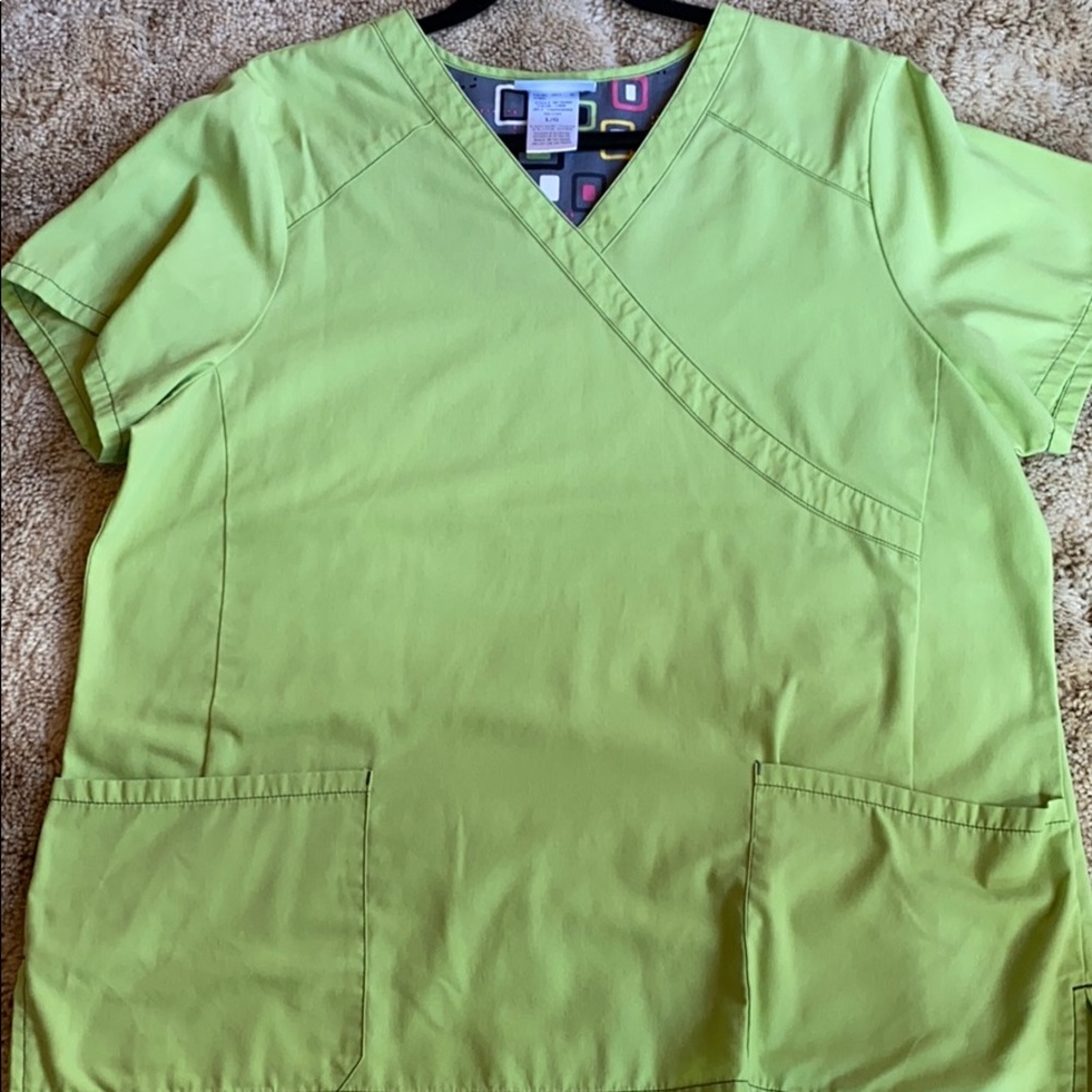 Green Scrub Top